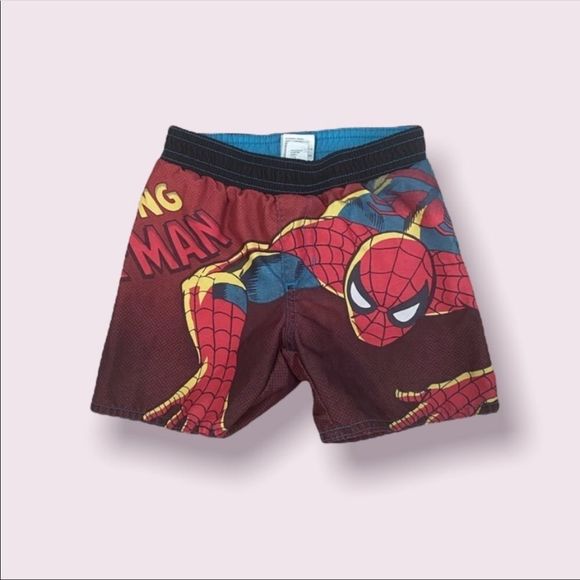 OLD NAVY | 3/$15 Spiderman Baby Swim Trunks - Picture 1 of 5